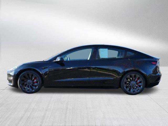 used 2022 Tesla Model 3 car, priced at $29,995