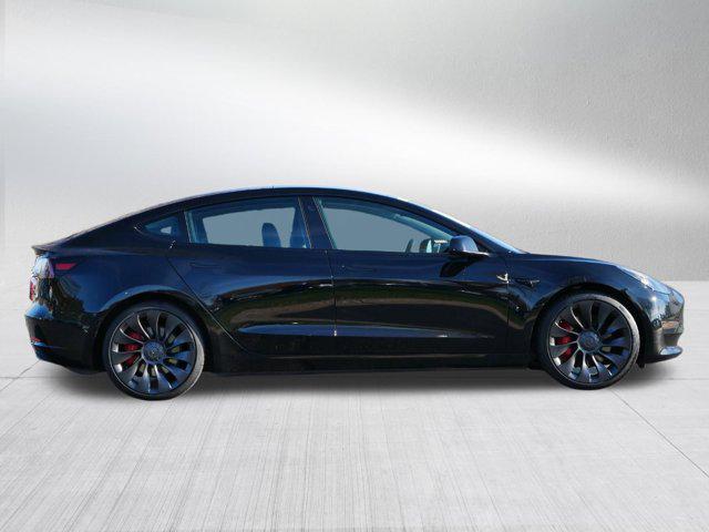 used 2022 Tesla Model 3 car, priced at $29,995