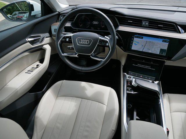 used 2024 Audi Q8 e-tron car, priced at $44,975