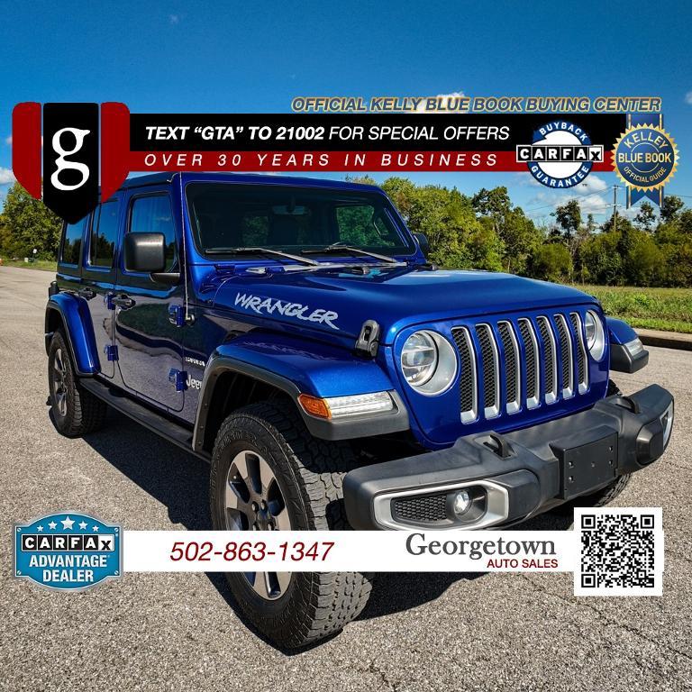 used 2020 Jeep Wrangler Unlimited car, priced at $32,984