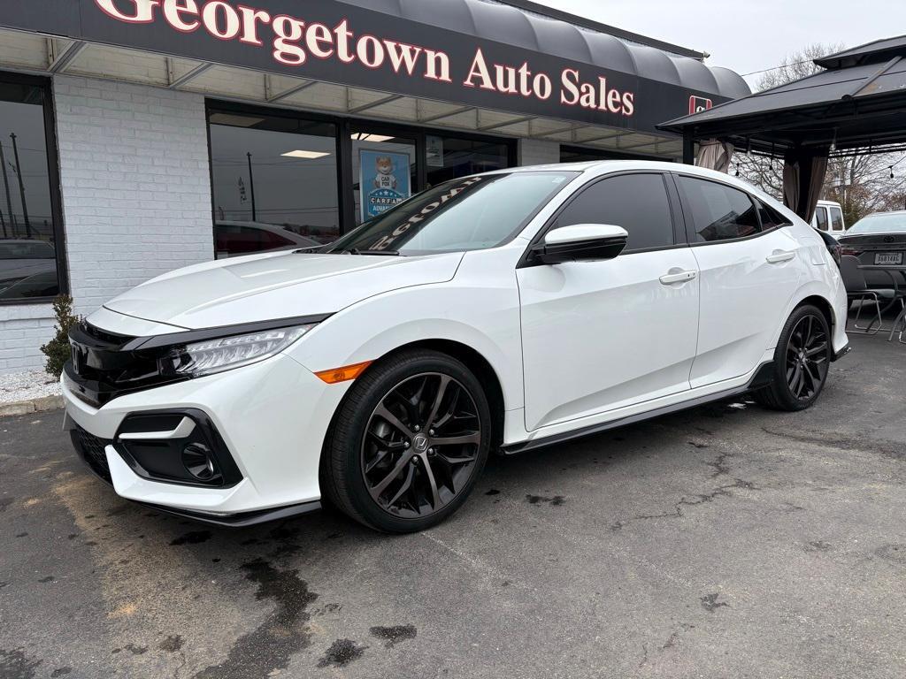 used 2021 Honda Civic car, priced at $25,000