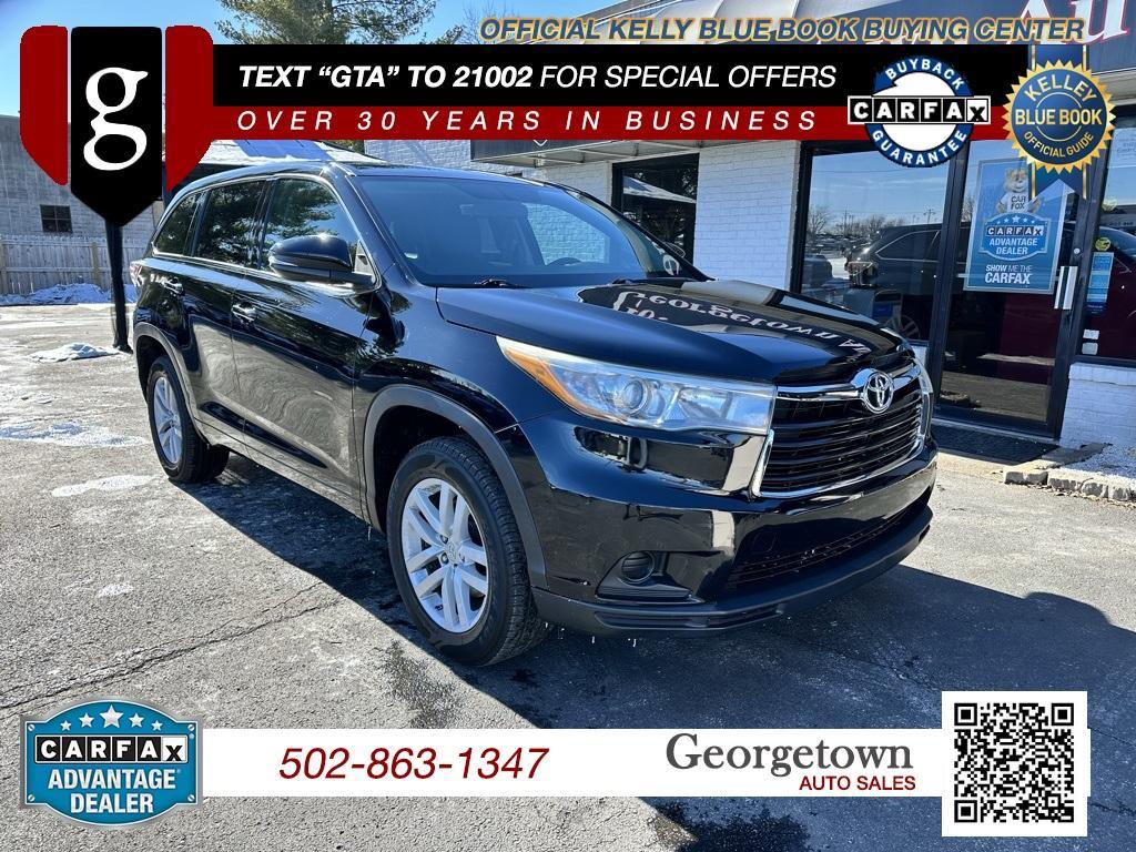 used 2015 Toyota Highlander car, priced at $15,817