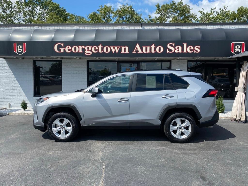 used 2021 Toyota RAV4 Hybrid car, priced at $22,999