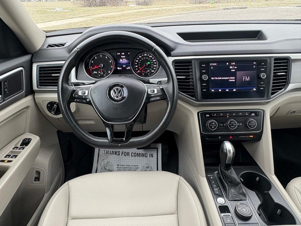 used 2020 Volkswagen Atlas car, priced at $22,000