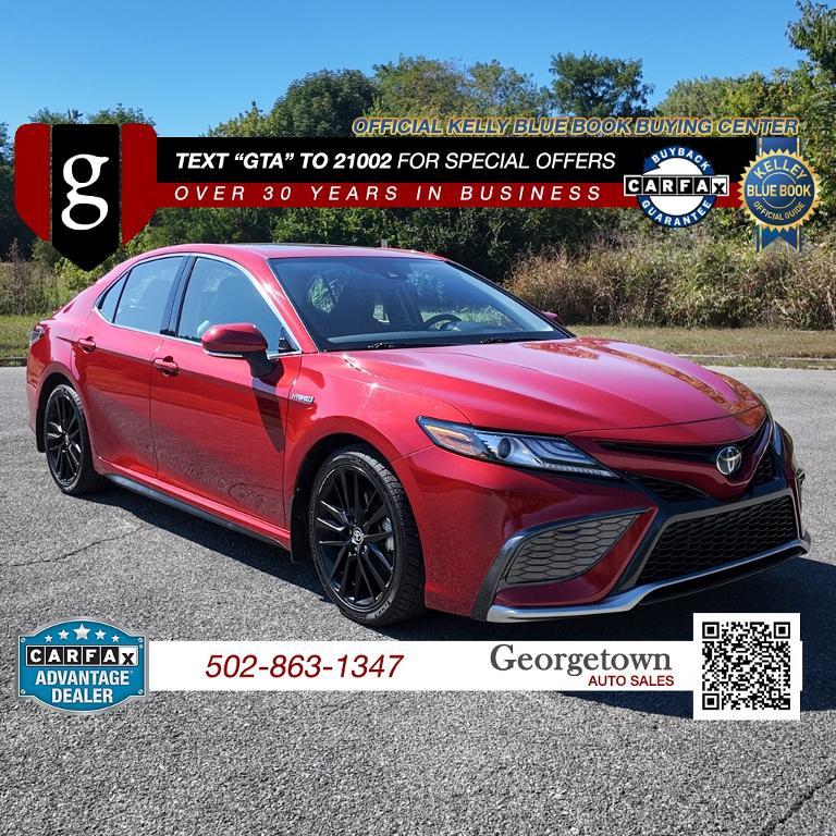 used 2021 Toyota Camry Hybrid car, priced at $30,984