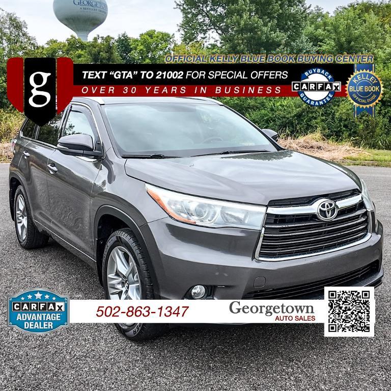 used 2016 Toyota Highlander car, priced at $20,298