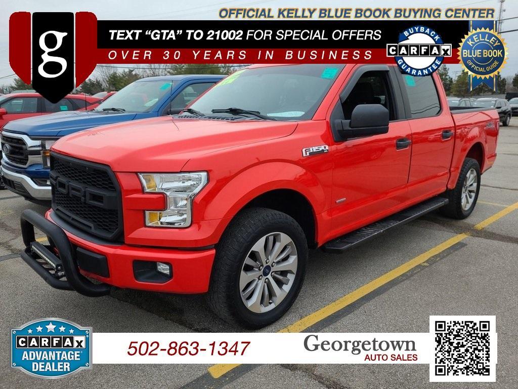 used 2017 Ford F-150 car, priced at $27,000