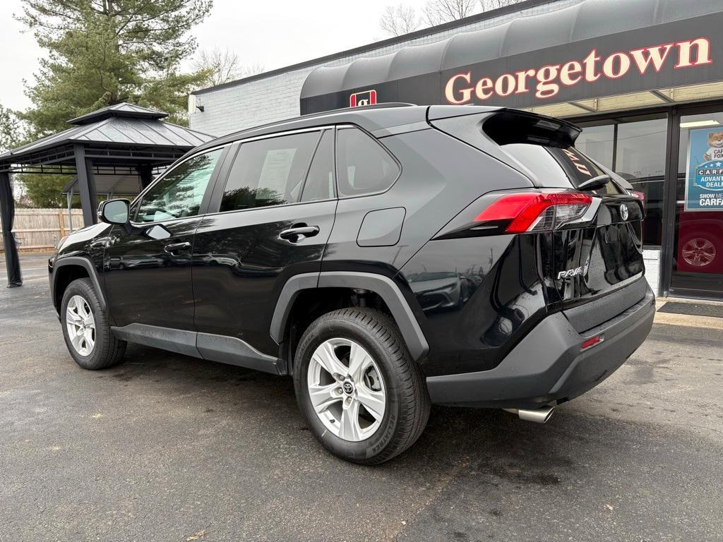 used 2021 Toyota RAV4 car, priced at $22,000