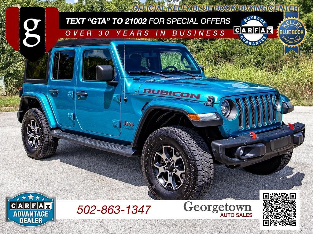 used 2020 Jeep Wrangler Unlimited car, priced at $32,498
