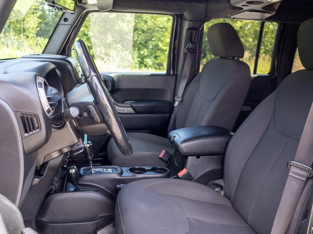 used 2017 Jeep Wrangler Unlimited car, priced at $18,984