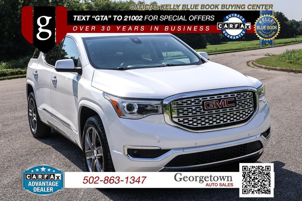 used 2017 GMC Acadia car, priced at $19,499