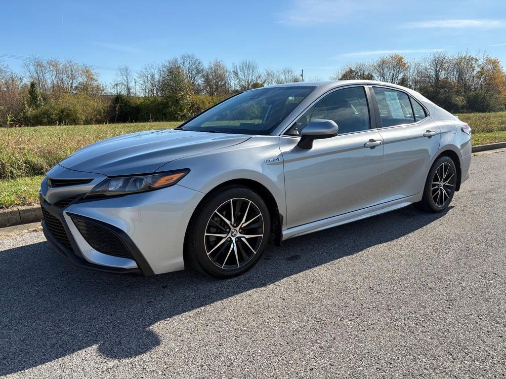 used 2021 Toyota Camry Hybrid car, priced at $22,997