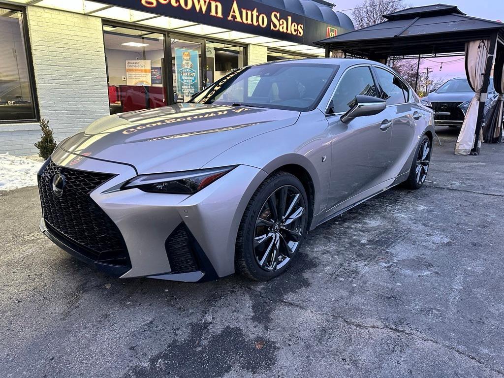 used 2021 Lexus IS 350 car, priced at $32,000