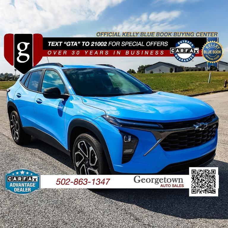 used 2024 Chevrolet Trax car, priced at $23,998