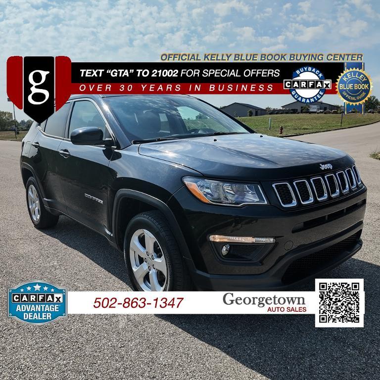 used 2019 Jeep Compass car, priced at $16,598
