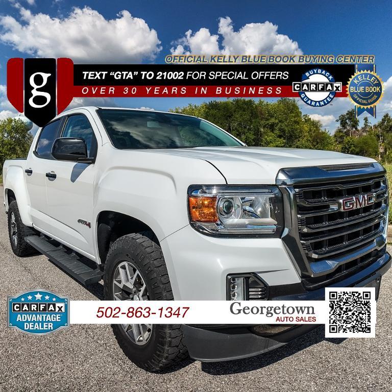 used 2021 GMC Canyon car, priced at $28,698