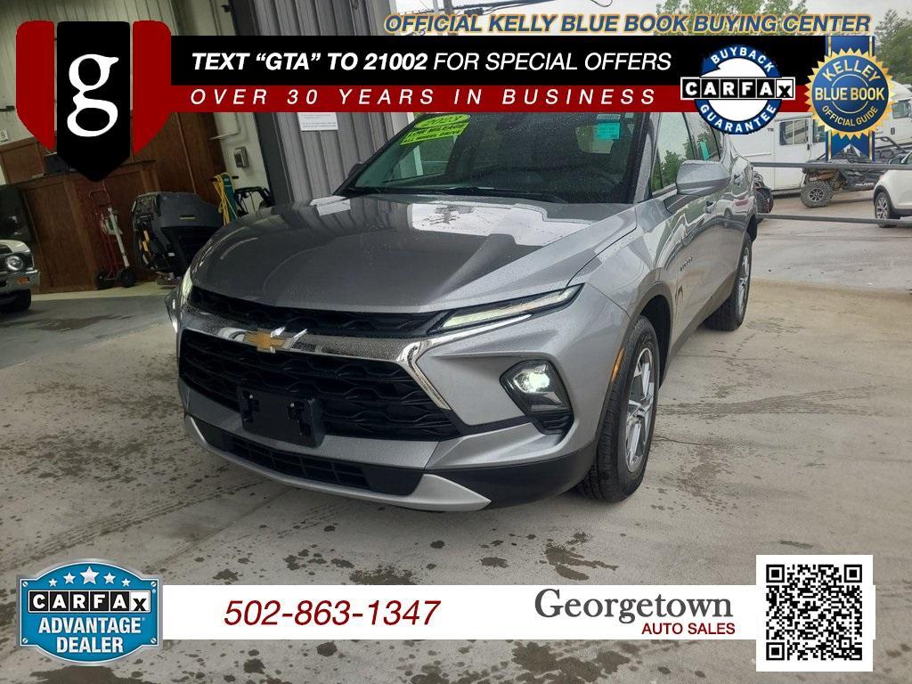 used 2023 Chevrolet Blazer car, priced at $29,984