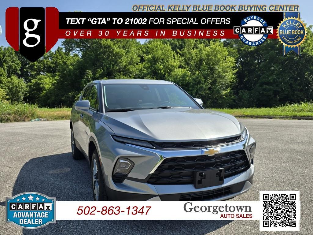 used 2023 Chevrolet Blazer car, priced at $27,497