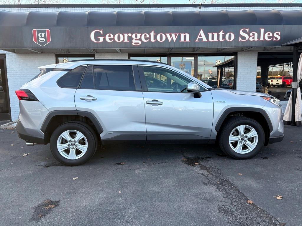 used 2019 Toyota RAV4 Hybrid car, priced at $22,000