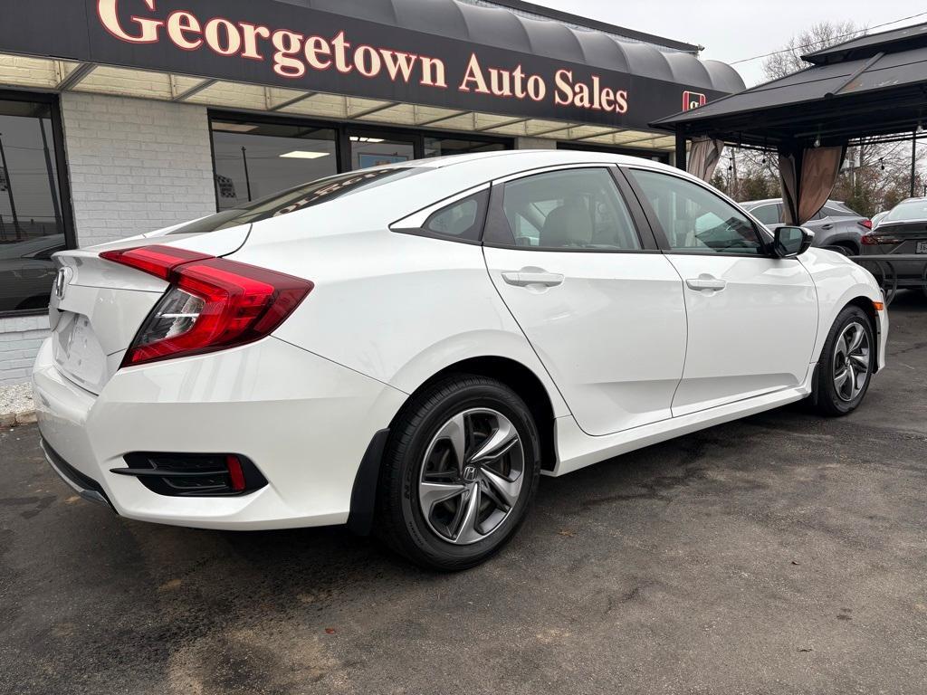 used 2021 Honda Civic car, priced at $18,000