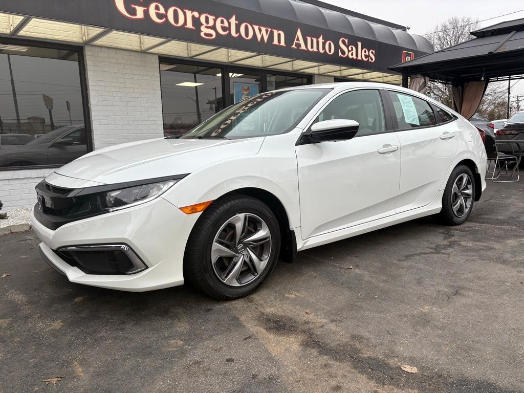 used 2021 Honda Civic car, priced at $18,000