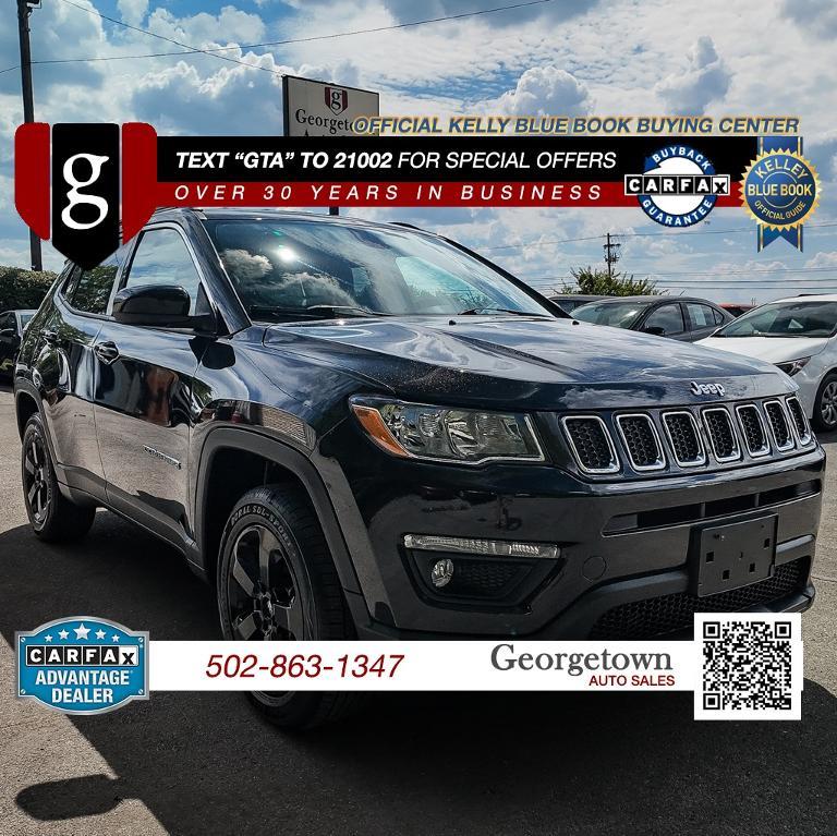 used 2018 Jeep Compass car, priced at $14,984