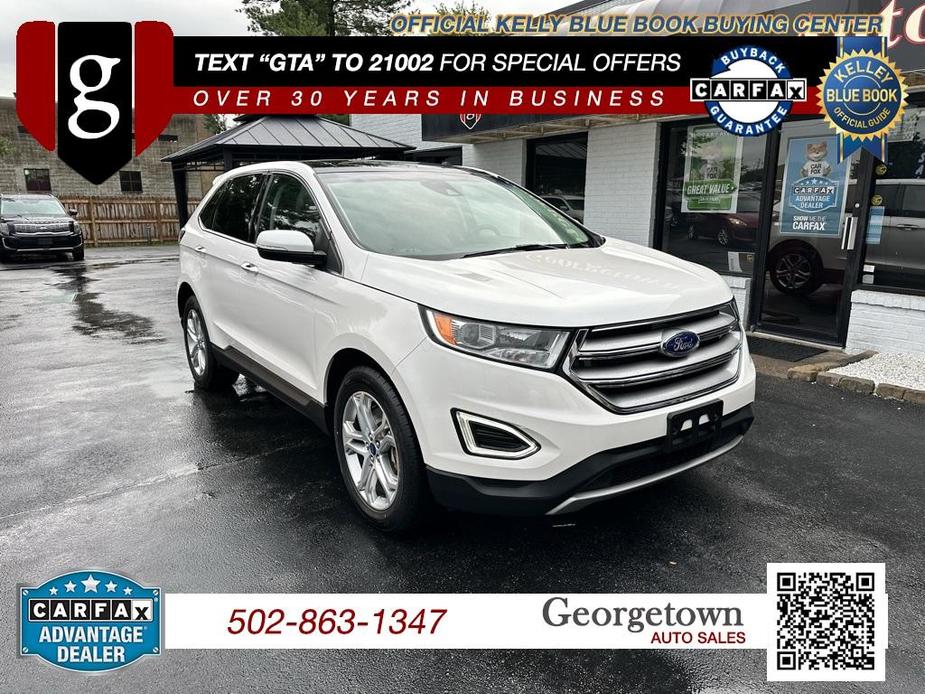 used 2018 Ford Edge car, priced at $19,499