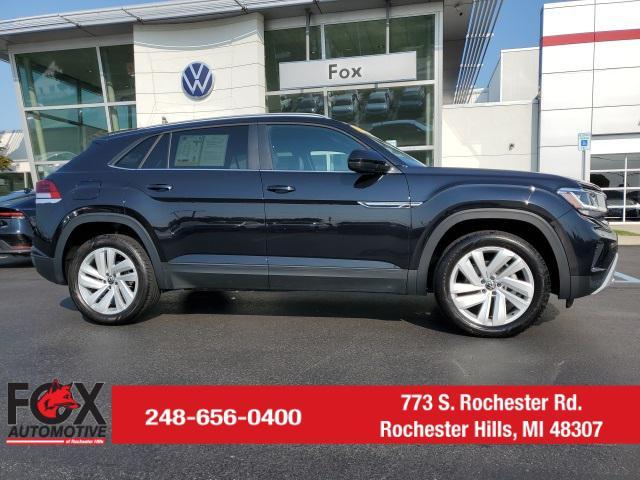 used 2021 Volkswagen Atlas Cross Sport car, priced at $25,723