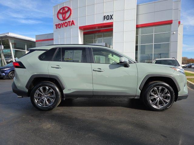 used 2022 Toyota RAV4 Hybrid car, priced at $33,210