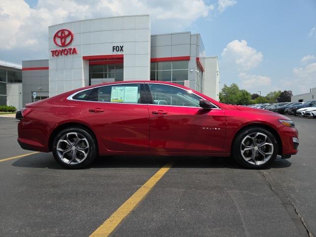 used 2022 Chevrolet Malibu car, priced at $18,596