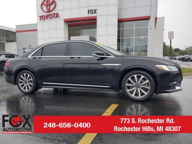 used 2019 Lincoln Continental car, priced at $15,850