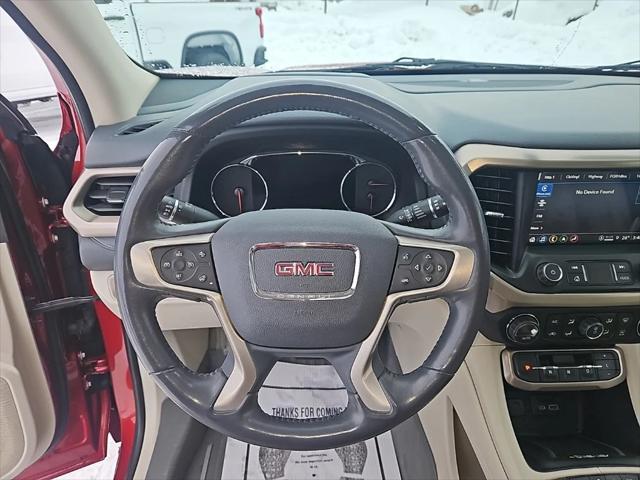 used 2021 GMC Acadia car, priced at $27,500