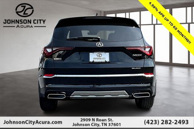 new 2025 Acura MDX car, priced at $55,050