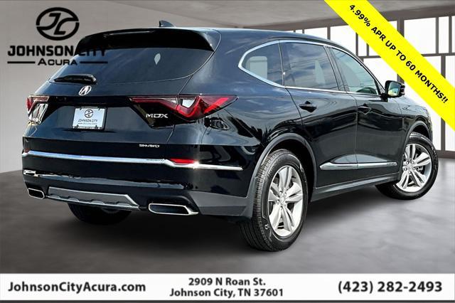 new 2025 Acura MDX car, priced at $55,050