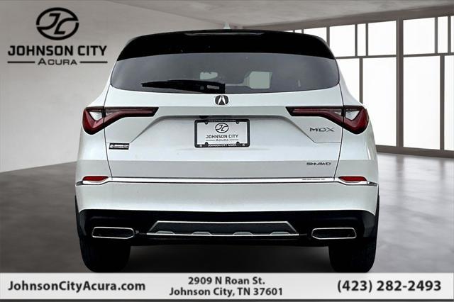 new 2025 Acura MDX car, priced at $55,350