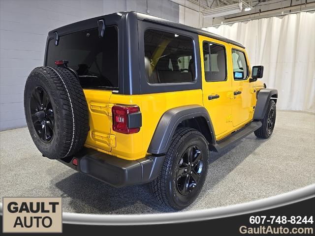 used 2021 Jeep Wrangler Unlimited car, priced at $31,943