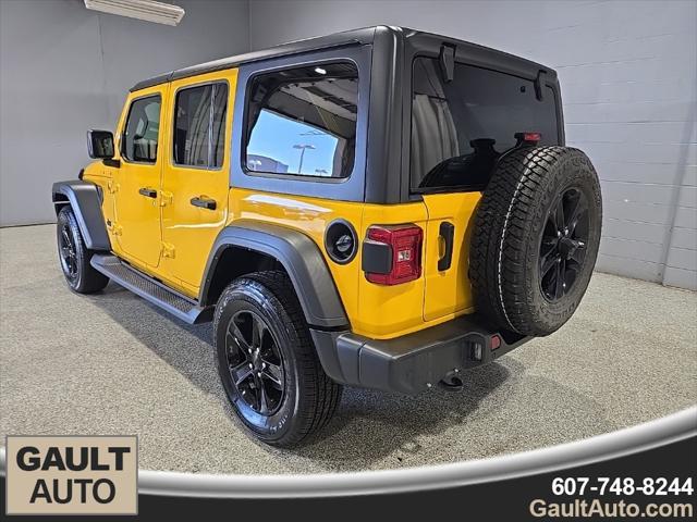 used 2021 Jeep Wrangler Unlimited car, priced at $31,943