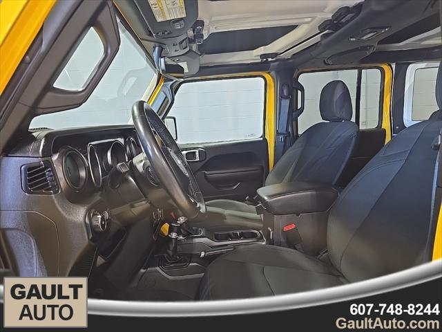 used 2021 Jeep Wrangler Unlimited car, priced at $31,943