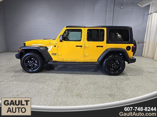 used 2021 Jeep Wrangler Unlimited car, priced at $31,943