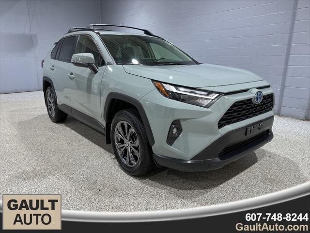 used 2022 Toyota RAV4 Hybrid car, priced at $34,990