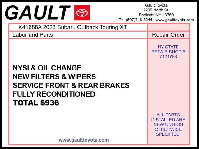 used 2023 Subaru Outback car, priced at $33,818