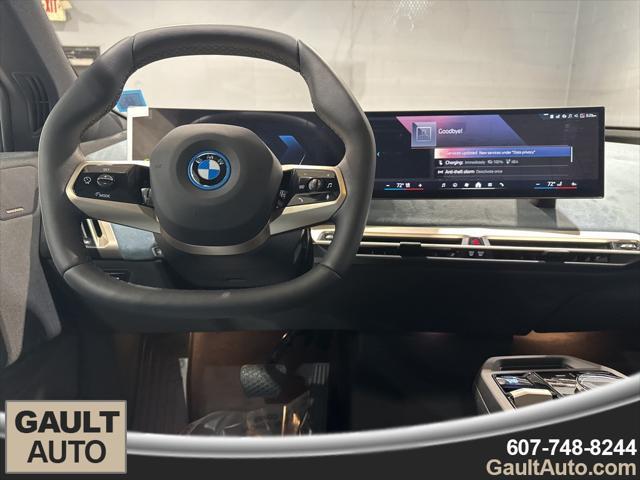 new 2025 BMW iX car, priced at $100,725