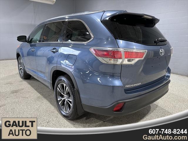 used 2016 Toyota Highlander car, priced at $19,999