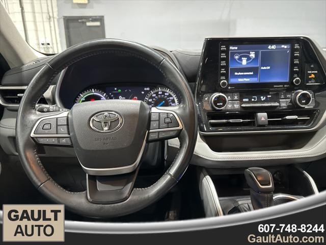 used 2022 Toyota Highlander Hybrid car, priced at $34,790