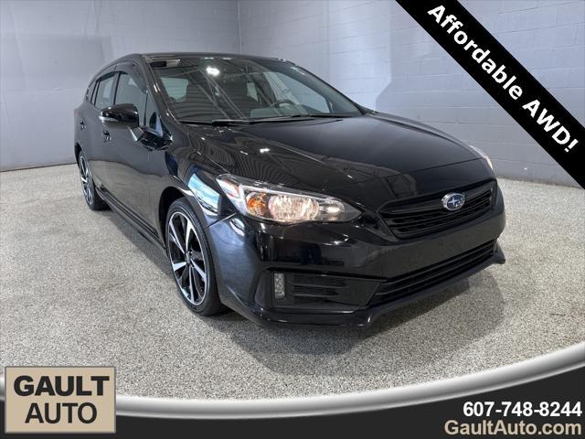 used 2022 Subaru Impreza car, priced at $22,500