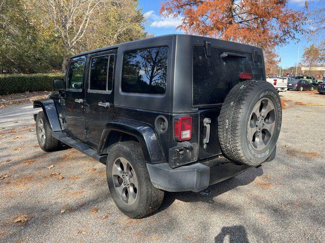 used 2017 Jeep Wrangler Unlimited car, priced at $19,882