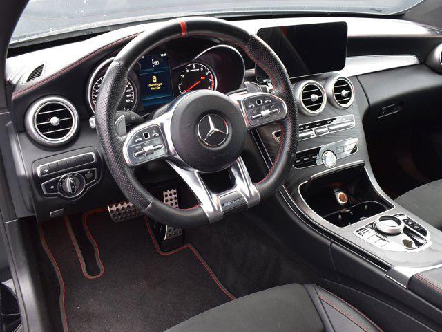 used 2019 Mercedes-Benz AMG C 43 car, priced at $34,998