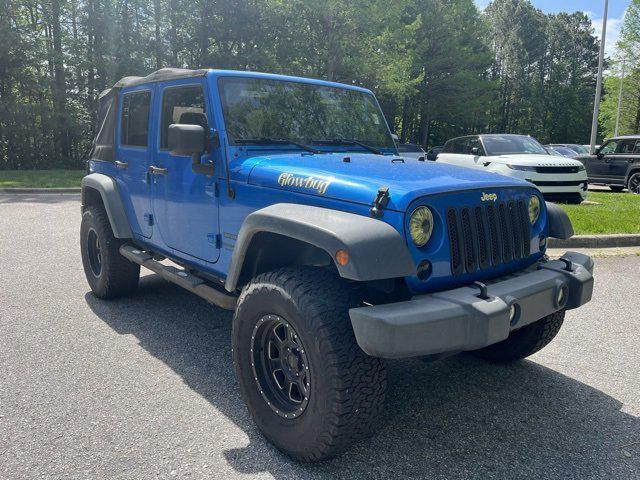 used 2015 Jeep Wrangler Unlimited car, priced at $16,135