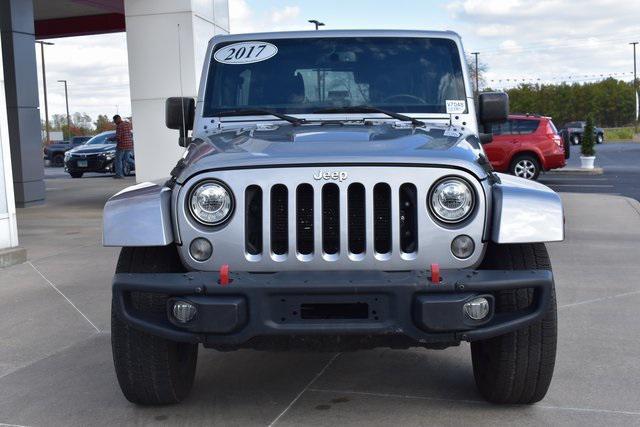 used 2017 Jeep Wrangler Unlimited car, priced at $21,983