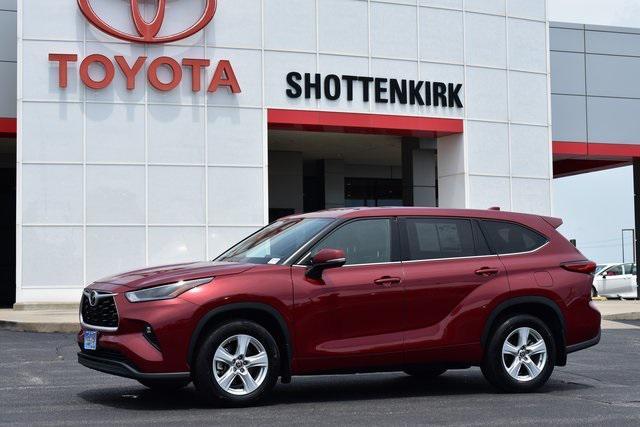 used 2021 Toyota Highlander car, priced at $30,022